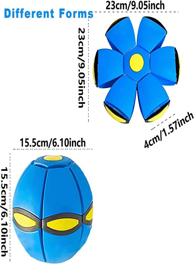 frsba Magic Ball, Magic Meta Ball, Magic Bouncing Ball - with 6 Light, Dual Form Freely Switchable (Blue) - Image 2
